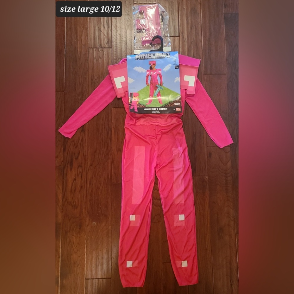 Pink Armor Minecraft Costume